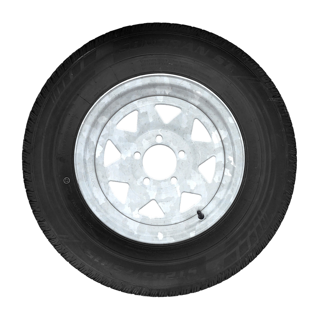 ST205/75R15 Trailer Tire w/ 15" Wheel