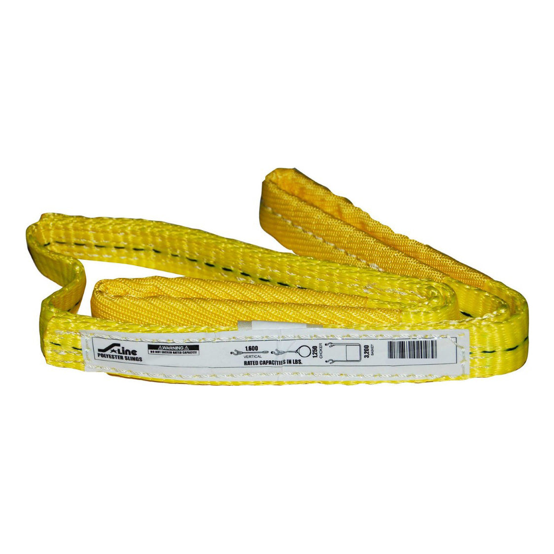 1in. x 6ft. 1-Ply Flat Loop Eye-to-Eye Lifting Sling
