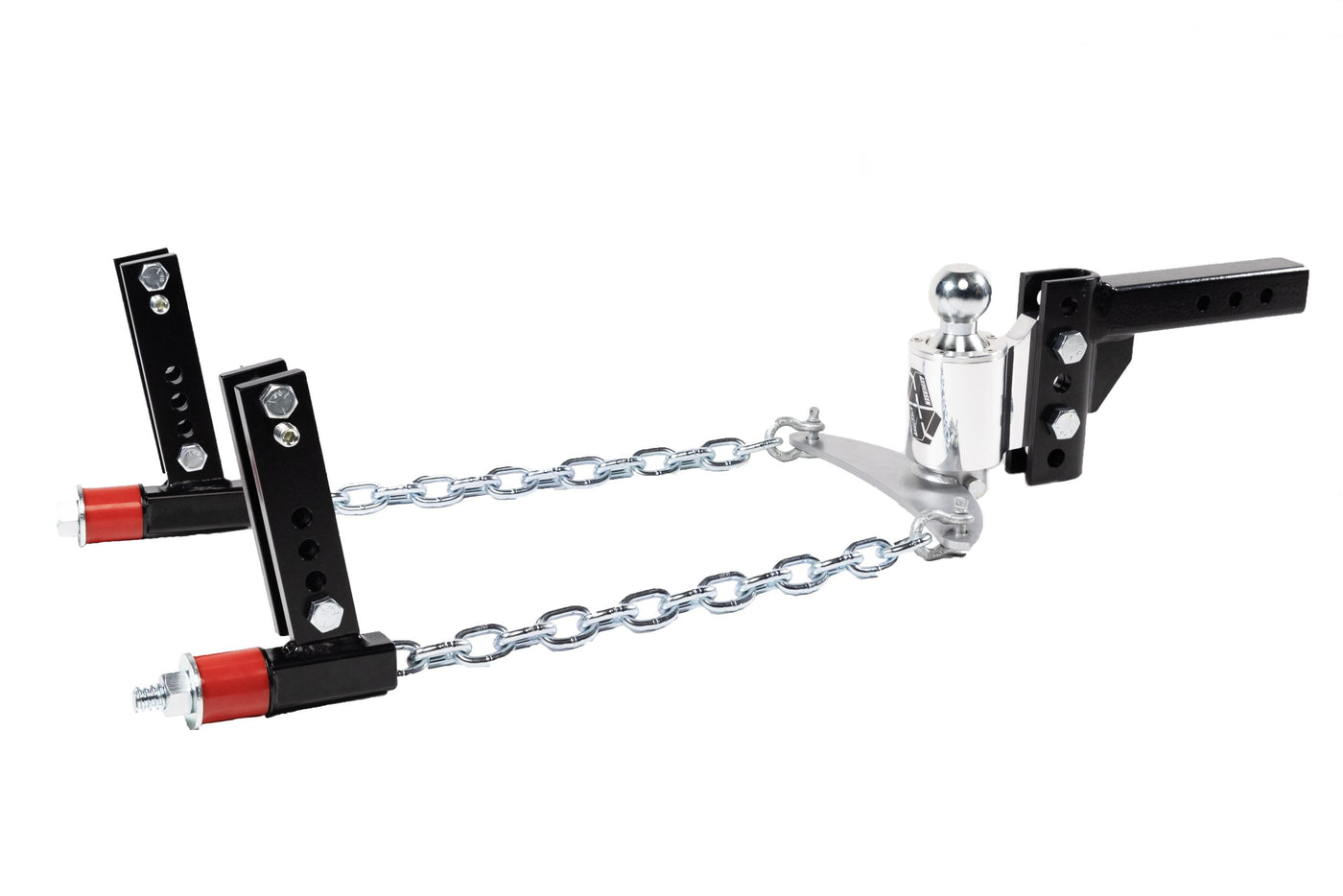 4" drop/rise, 2-5/16" ball, 3", 4", 5" & 6" brackets - No-Sway Weight Distribution Hitch