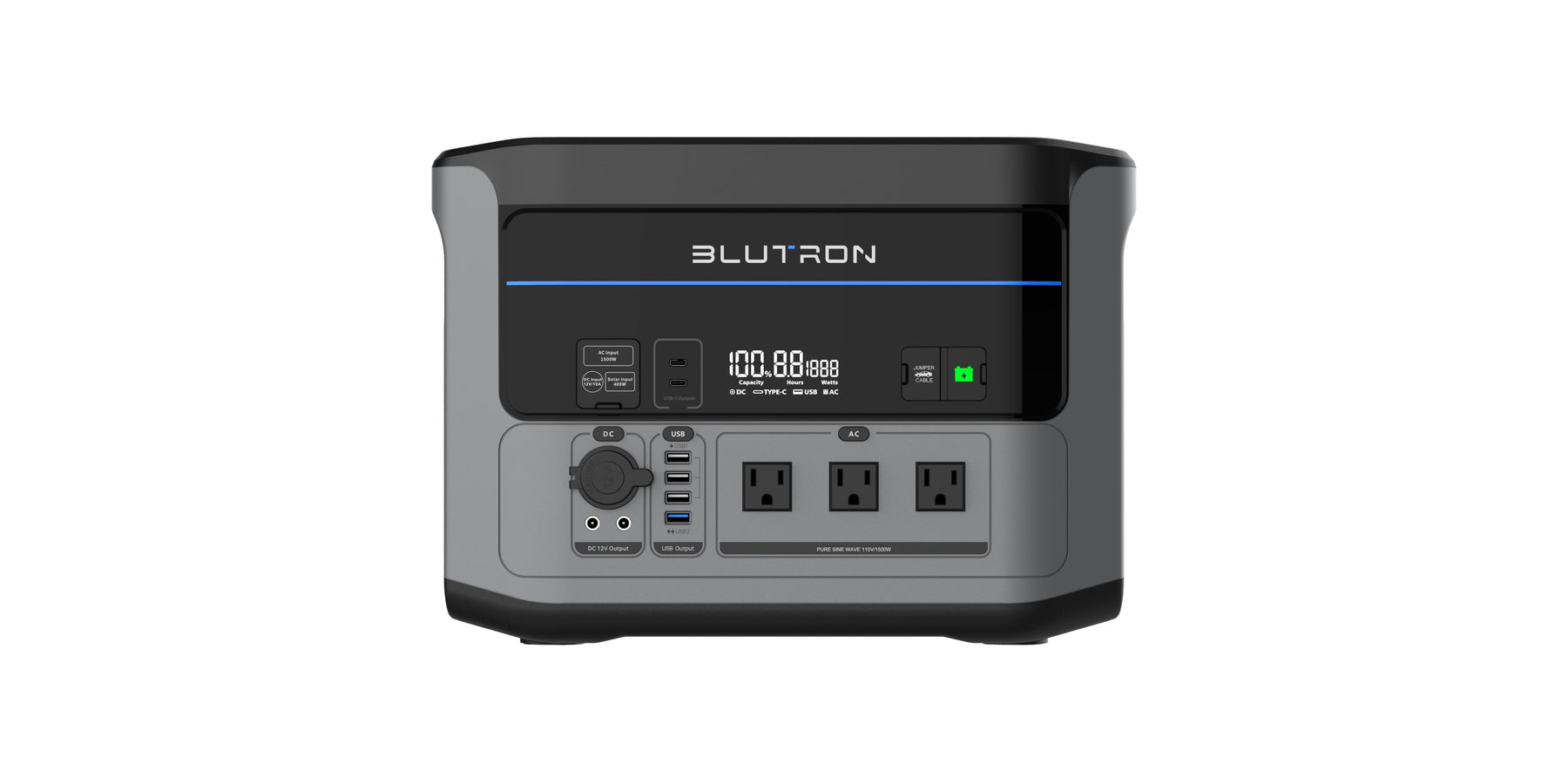 Portable Power Station -1408Wh | 1500W