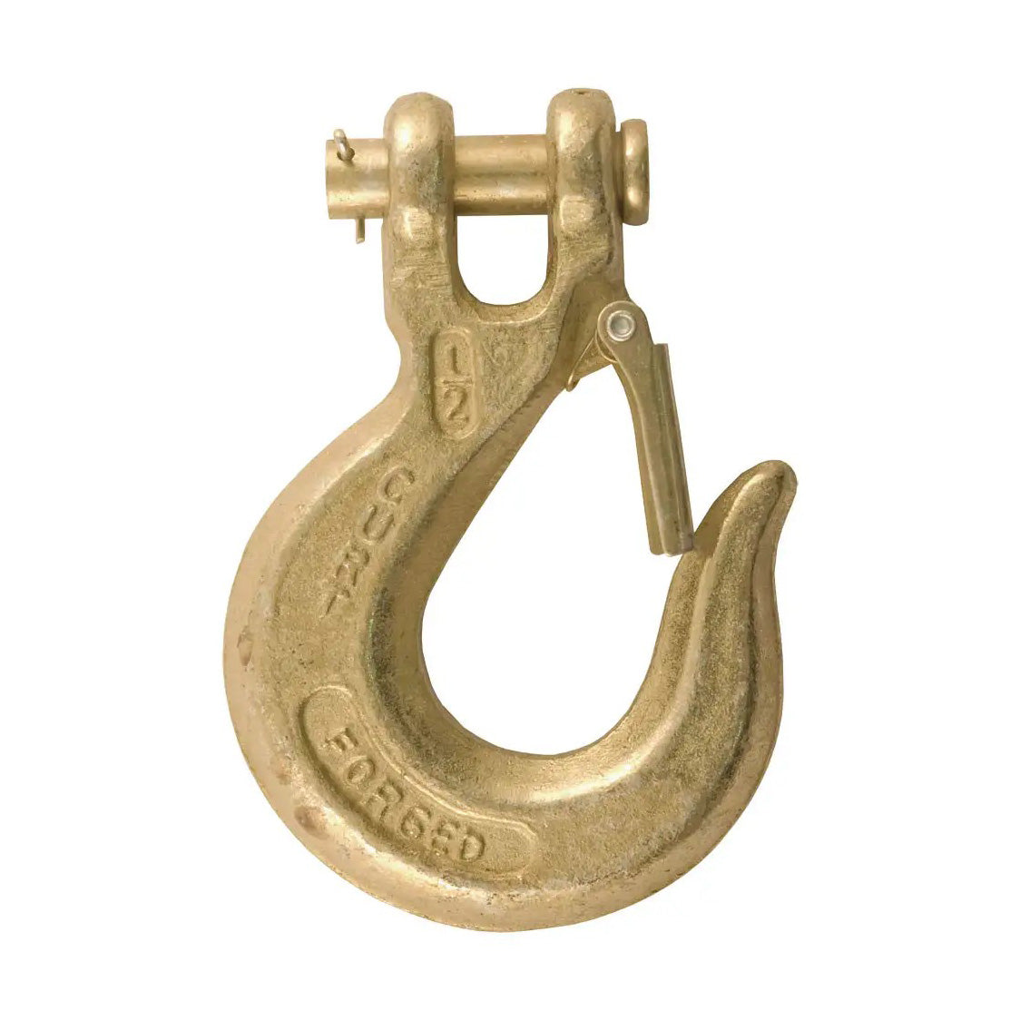1/2in. Safety Latch Clevis Hook 48,000 Lbs, 5/8in. Pin)