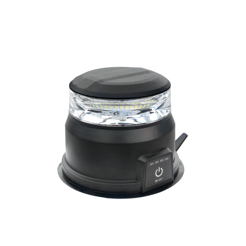 Wireless Class 1 Heavy-Duty Beacon With Remote – Black