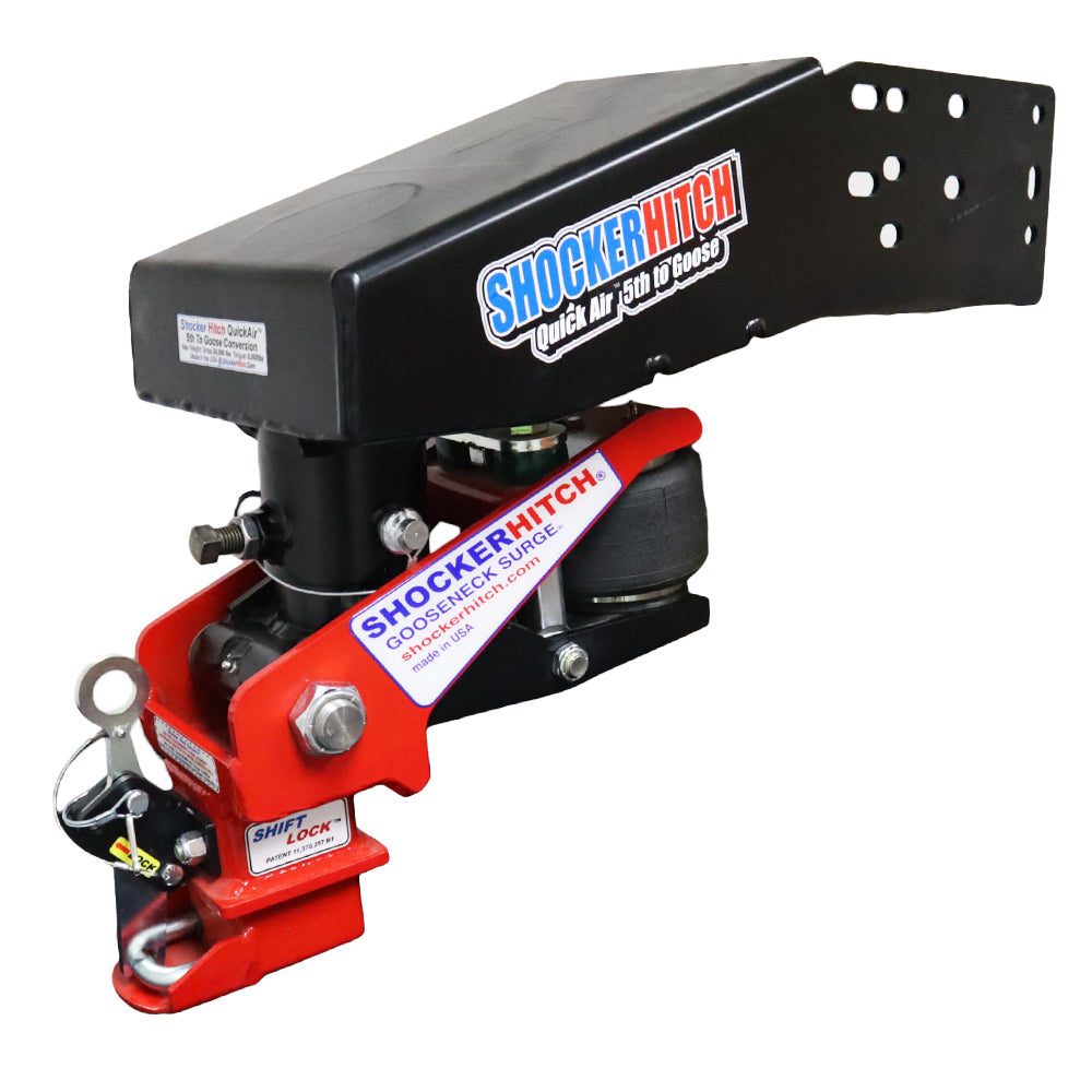 QuickAir 5th Wheel to Gooseneck Air Hitch & Coupler Conversion Kit