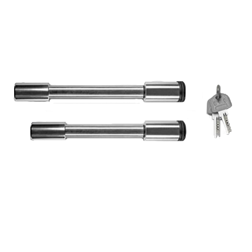 Ensemble de serrures en acier inoxydable pour attelages EZ / EZ HD - convient aux récepteurs de 2" et 2-1/2"
