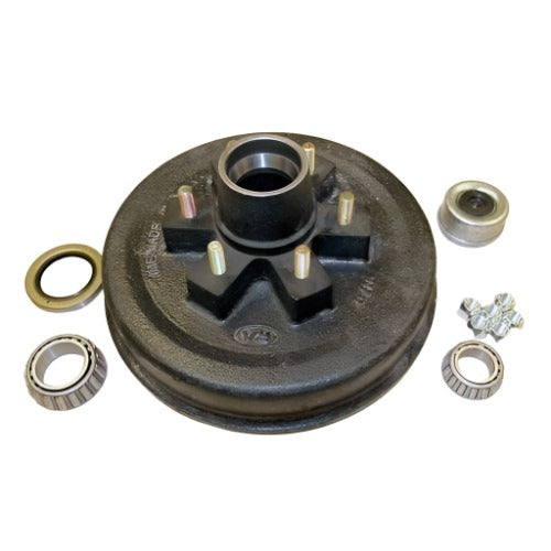 Hub/Drum Complete Kit 5.2k - 6 lug for Dexter/QRG Hub / Drum Kit QRG