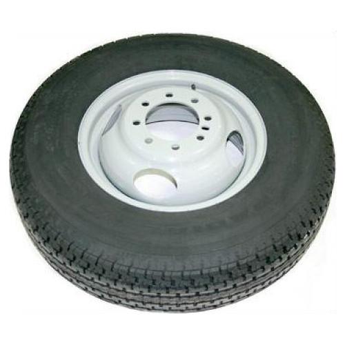 235/80R16, 14-16 Ply, Dual Tire with Steel Rim PJ Trailers (tires)