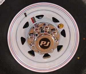 PJ Center Caps Tire Accessories PJ Trailers