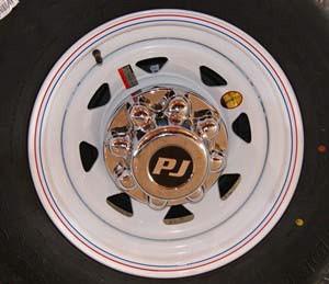 PJ Center Caps Tire Accessories PJ Trailers 
