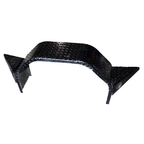 1-9" Wide Steel Diamond Plate Fender - for Dump Trailer Fenders PJ Trailers