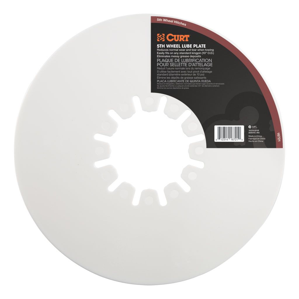 10" 5th Wheel Lube PlateImprimer