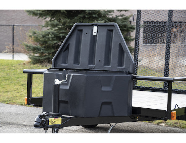 Black Poly Trailer Tongue, Truck Tool Box