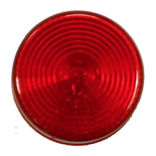 Red Clearance Light, 2" Round Clearance Lights PJ Trailers