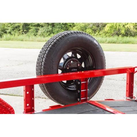 Ready Rail Spare Tire Mount 1/2" studs Tire Mount PJ Trailers