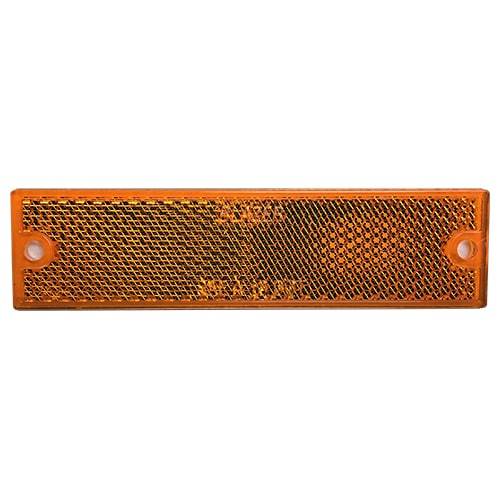 Amber Reflector - 4-3/8" x 1-/8"