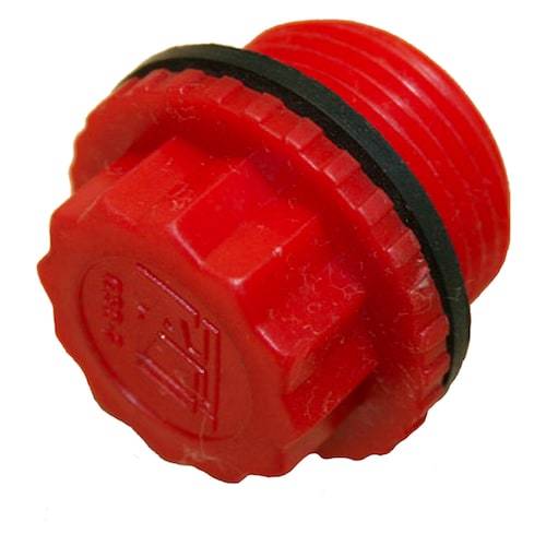 KTI Plug, plastic 3/4" with gasket Pumps KTI