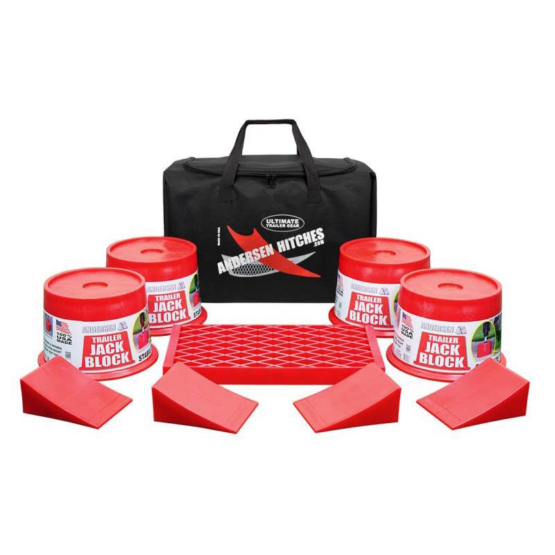 Ultimate Trailer Gear Trailer Jack Block Bag RV Accessories Andersen