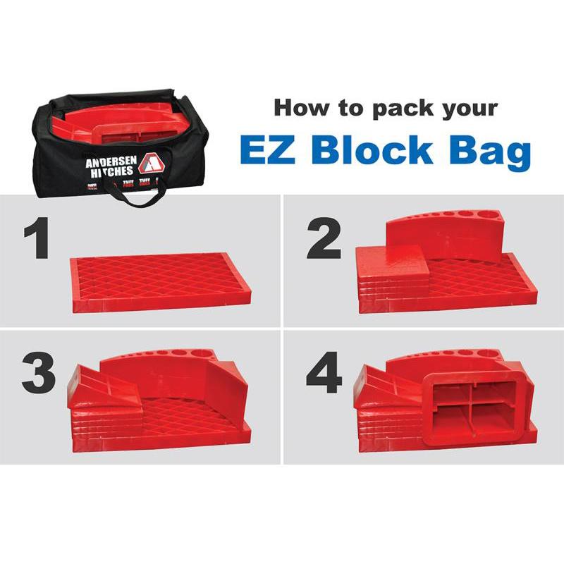 Ultimate Trailer Gear EZ Block Bag (9-pc Kit) RV Accessories Andersen