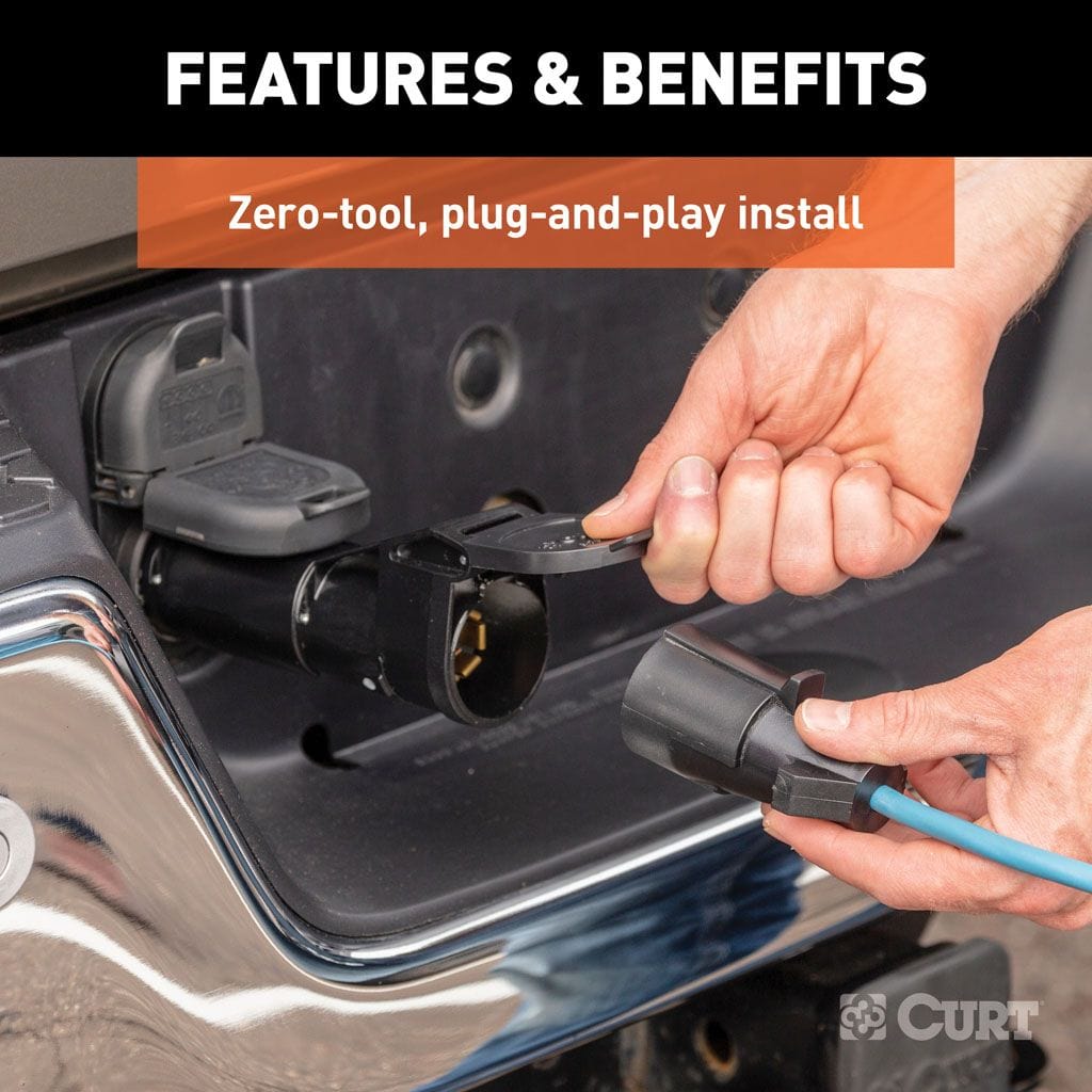 Echo Mobile Trailer Brake Controller, 7-Way, Bluetooth Smartphone Connection