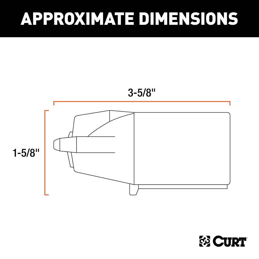 7-Way RV Blade Connector Plug (Trailer Side)