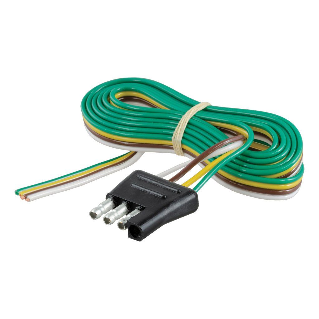 4-Way Flat Connector Plug with 48" Wires