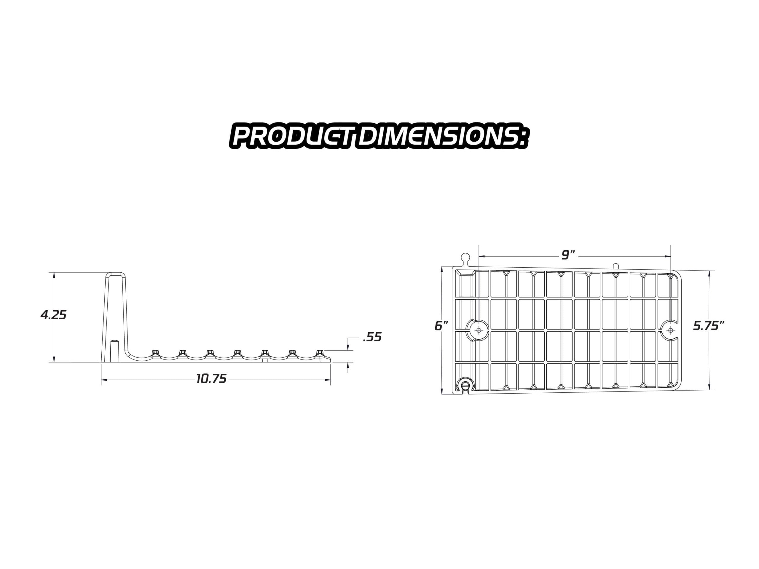 Calibre EdgeGuard – 12 pièces. Trousse