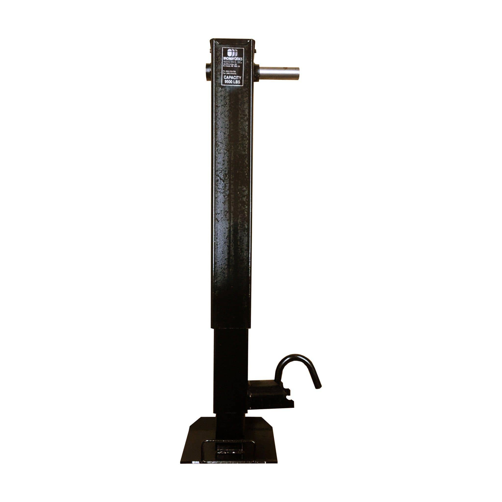 Drop Leg Side Wind Jack - 9.5K Drop Leg Jack Ironworks Industries