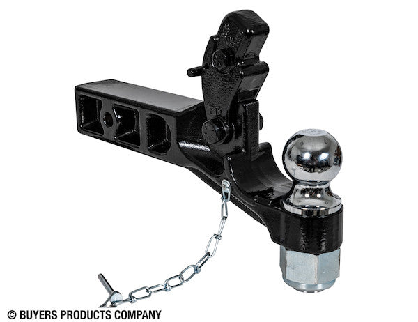 12 Ton Combination Hitch - 2-1/2 In. Receiver, 2-5/16 In. Ball