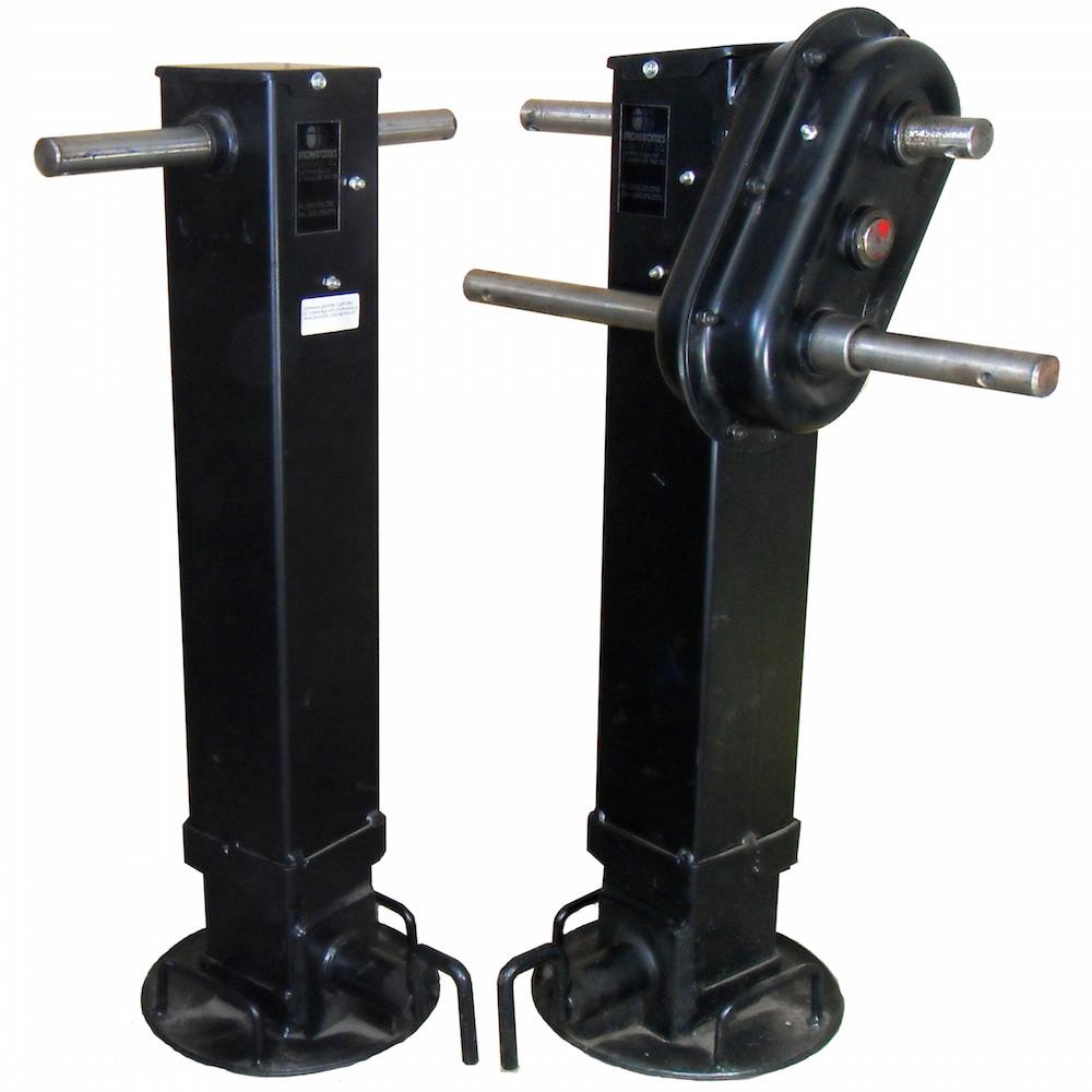 Drop Leg Landing Gear Set, 2 Speed - 50K Landing Gear Ironworks Industries