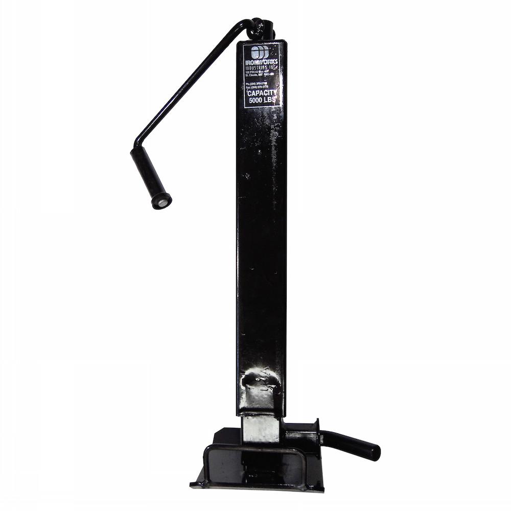 Drop Leg Top Wind Jack - 5K Drop Leg Jack Ironworks Industries