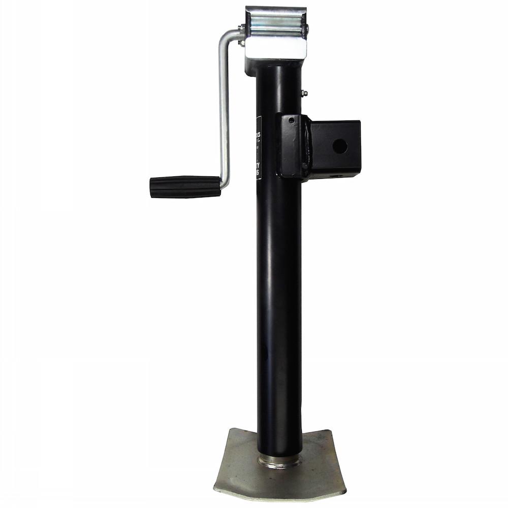 Side Wind Square Pipe Mount Jack - 7K Pipe Mount Jack Ironworks Industries