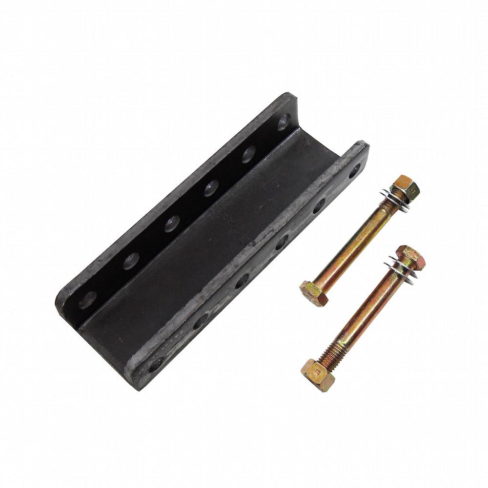 Channel Bracket 6 Hole - 1/2" Thick Channel Bracket Ironworks Industries