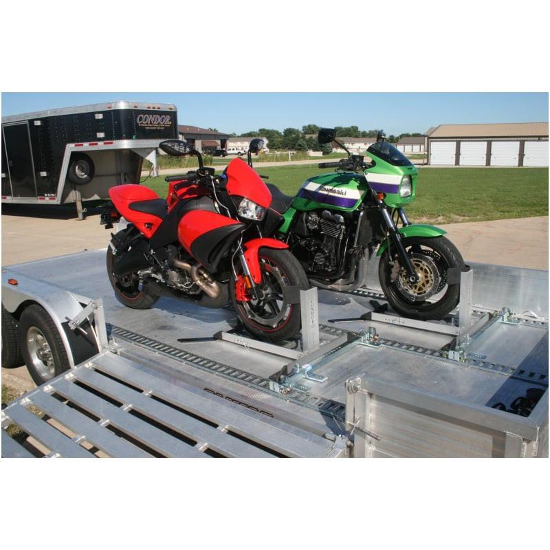 Condor Pit-Stop/Trailer-Stop with Trailer Adapter Kit Motorcycle Chock Condor