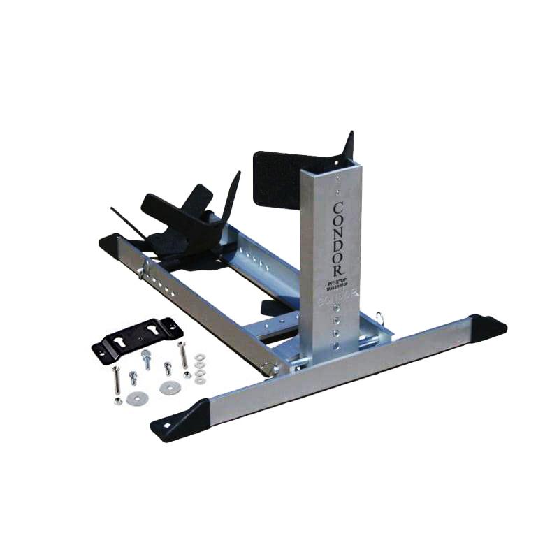 Condor Pit-Stop/Trailer-Stop with Trailer Adapter Kit Motorcycle Chock Condor