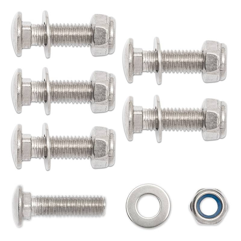 M8 Flap Clamp Bolt Kit Rock Tamers Hardware Rock Tamers