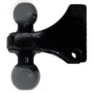 Bumper Pull Combo Ball Mount for Shocker Hitch (2-5/16″ & 2″ balls) Ball Mount Shocker Hitch