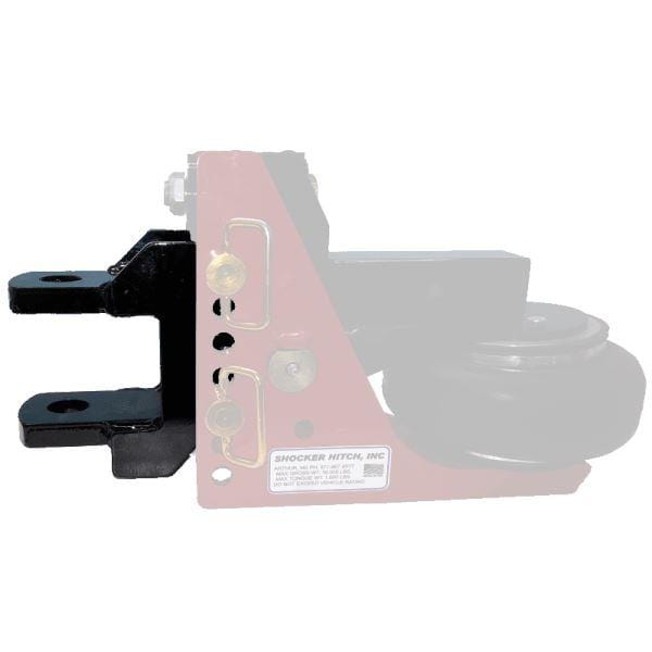 Bumper Pull Double Lip Clevis Receiver Mount for Shocker Hitch (1.25″ holes) Receiver Mount Shocker Hitch