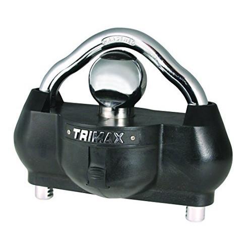 UMAX100 Premium Universal 'Solid Hardened Steel' Trailer Lock (fits all couplers) Receiver Lock Trimax