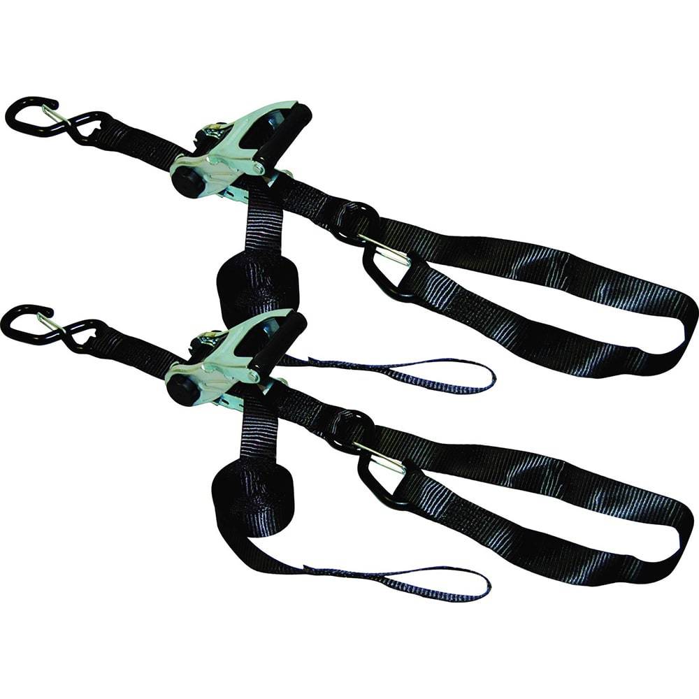 Heavy Duty Motorsports Ratchet Strap with Soft Ties Straps S-Line