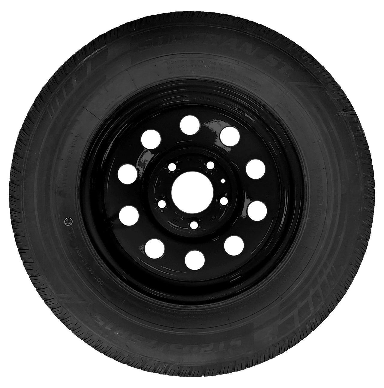 ST205/75R15 Trailer Tire w/ 15" Wheel
