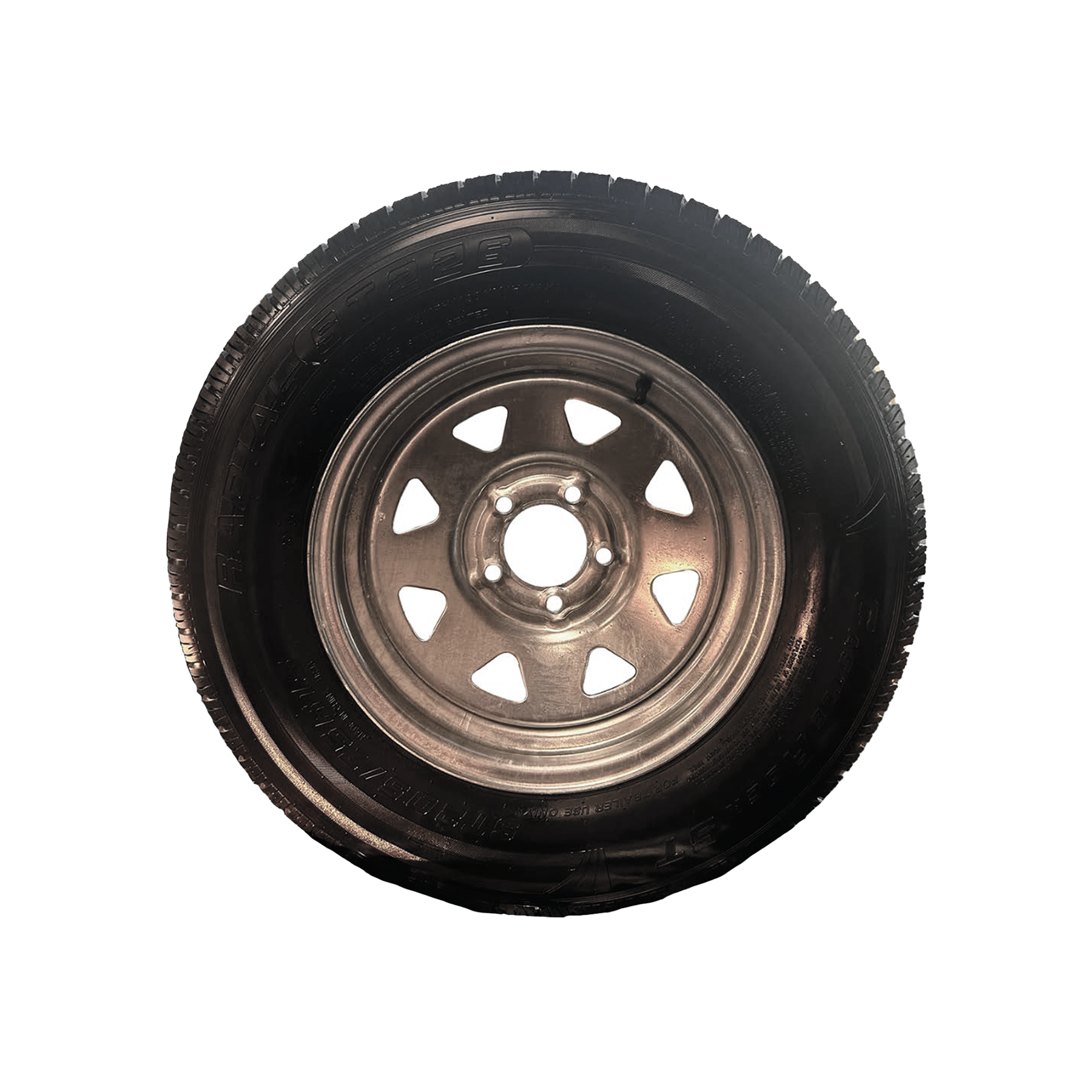 ST205/75R15 Trailer Tire w/ 15" Wheel