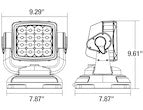 Ultra Bright Rotating Spot Light with Wireless Remote