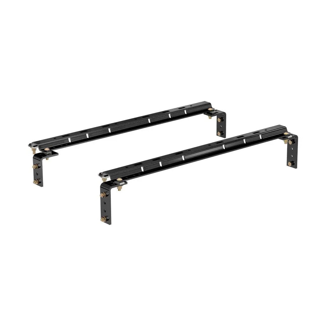 Universal 5Th Wheel Base Rails, 25K - Gloss Black