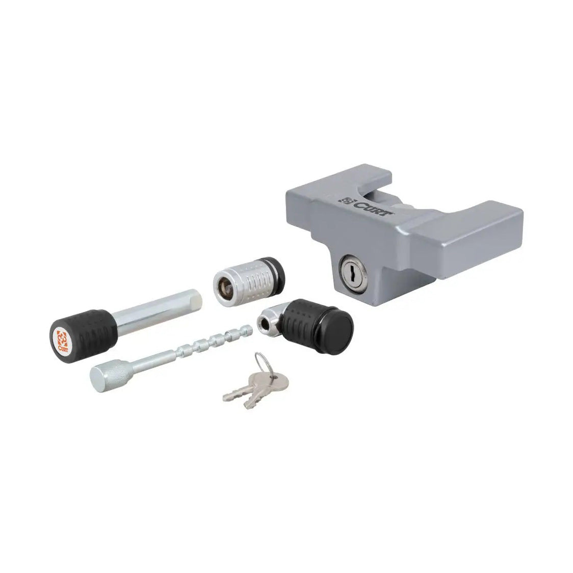 Hitch & Coupler Lock Set (2in. Receiver, 1/2in. To 2-1/2in. Latch, 2in. & 2-5/16in. Lip)