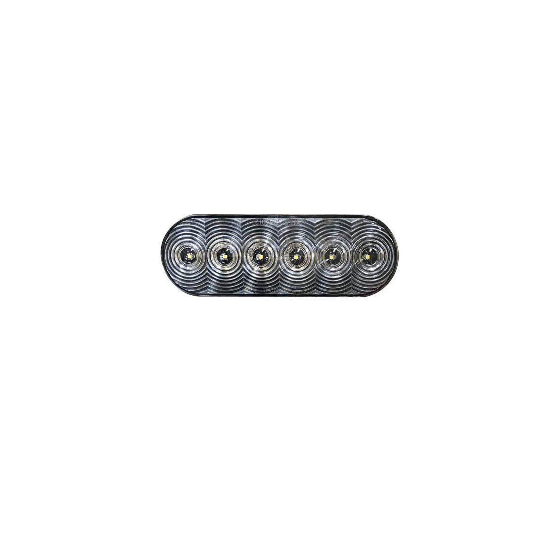 6in. Oval Clear LED Light