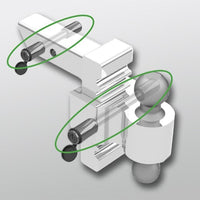Thumbnail for Ensemble de serrures en acier inoxydable pour attelages EZ / EZ HD - convient aux récepteurs de 2