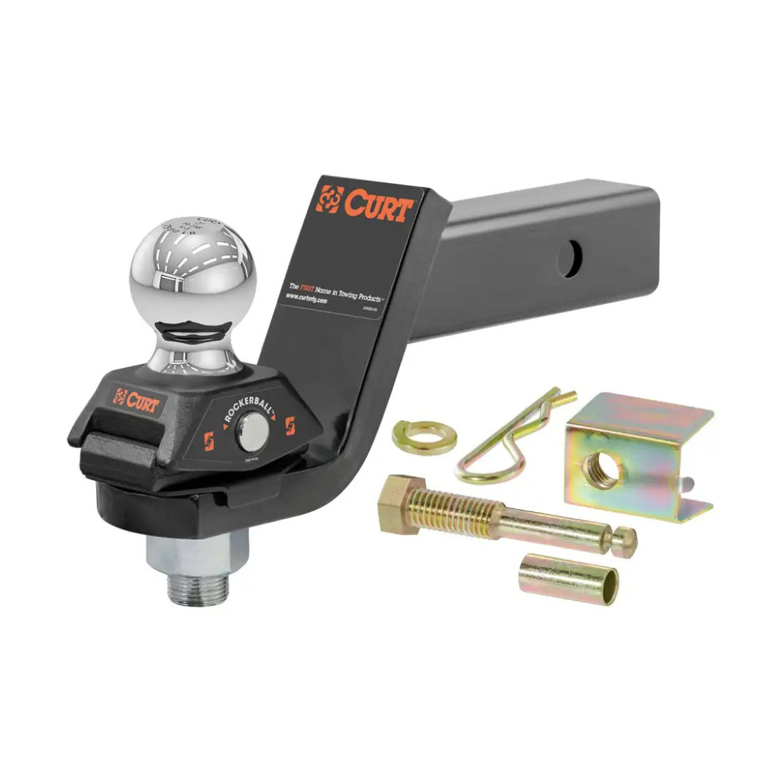 Rockerball Cushion Hitch With 2in. Ball