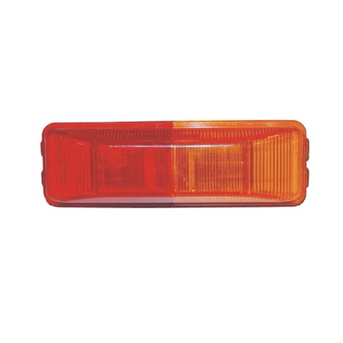 4 In. Rectangular Fender Mount Light, Amber/Red