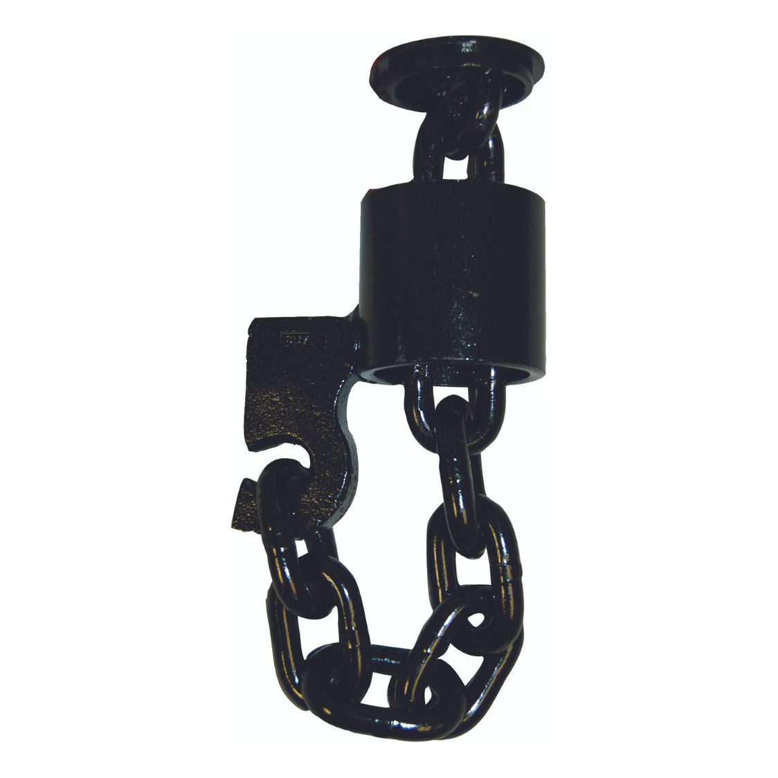 Weld-On Black E-Coat Floor Chain Tie-Down