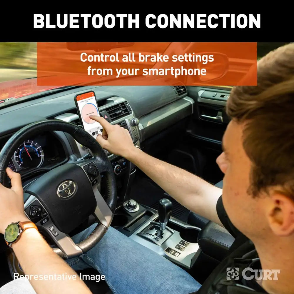 Echo In-Line Trailer Brake Controller, Bluetooth® Smartphone Connection