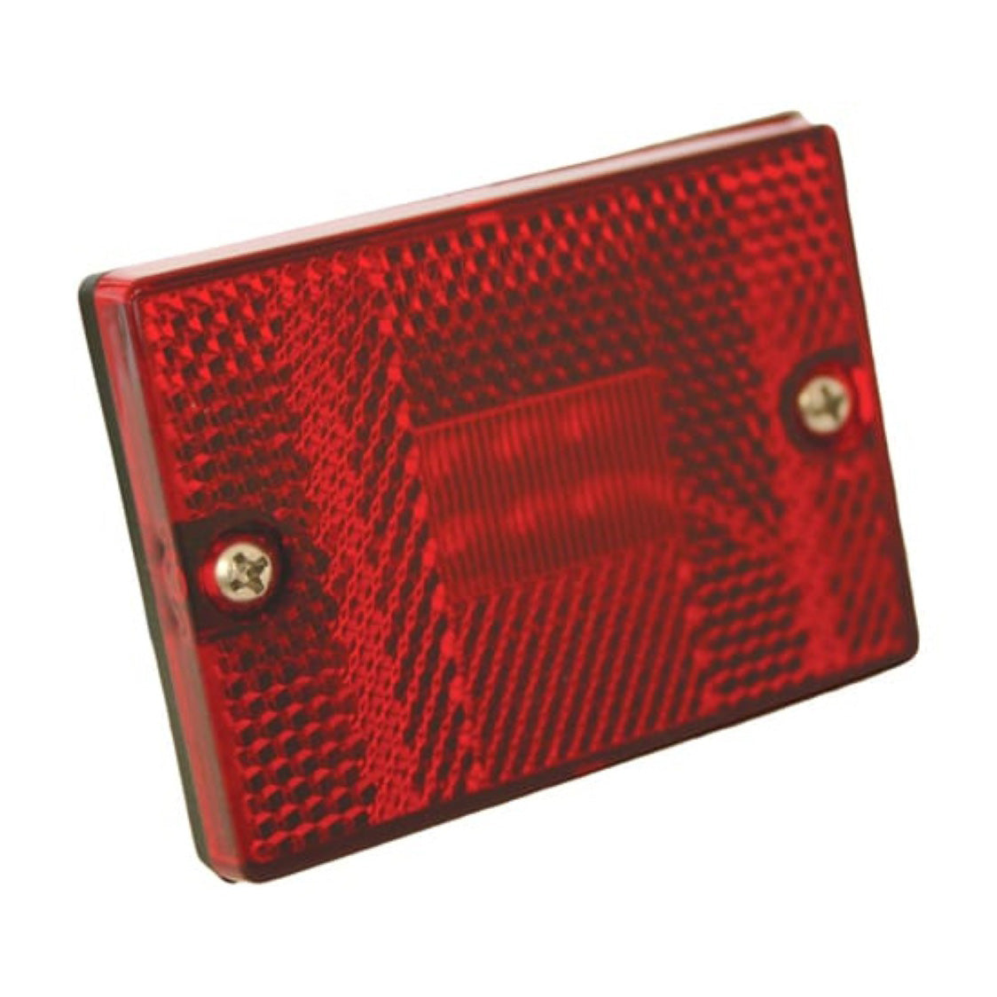 LED 2-7/8 In. Rectangular Side/Clearance Marker w/ Reflex, Red